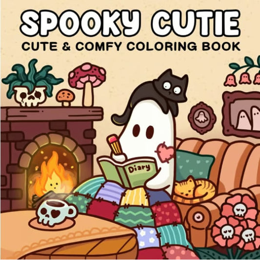 Spooky Cute Coloring Book